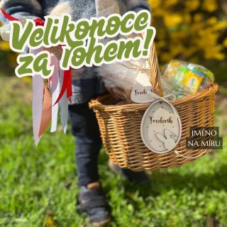 🐰 Velikonoce za rohem! 🥚 Přichází ten nejkrásnější jarní čas! Naše dřevěné vajíčko je dokonalým jarním dekorativním...